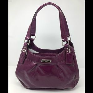 Coach Soho Patent Leather Plum Colored Purse